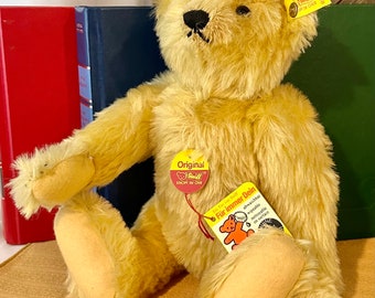 Steiff Teddy Bear Original Replica / 1906 Steiff Original Tags