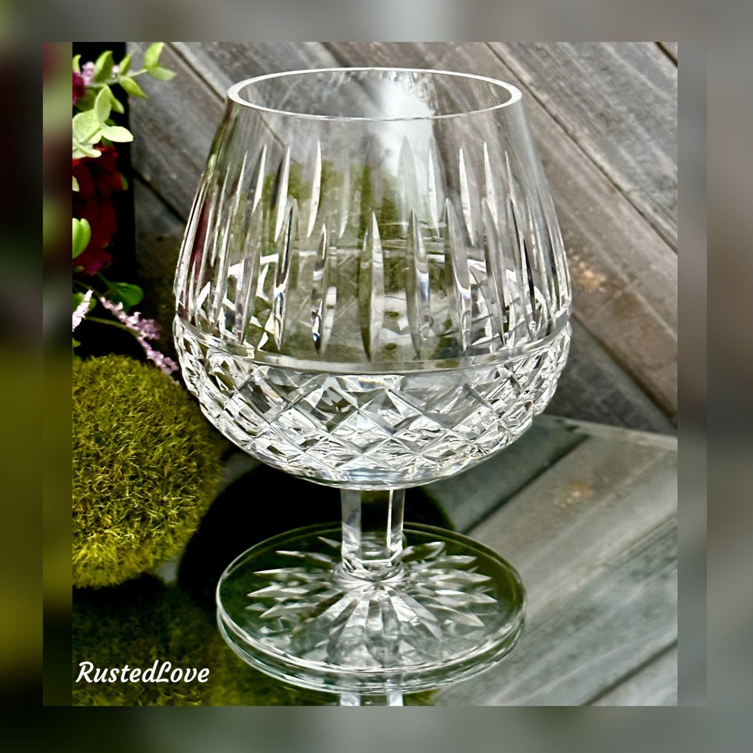 Waterford Crystal Maeve Brandy Glass / Vintage Waterford Cut Etsy