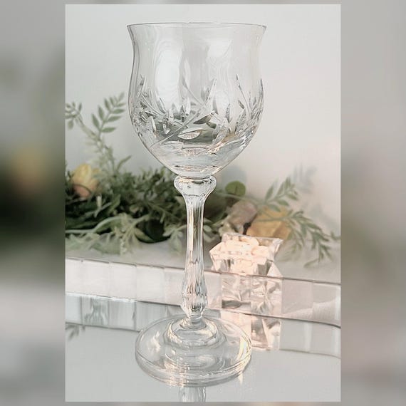 Mikasa Versailles Wine Glass Replacement Single Crystal Goblet