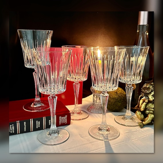 Timeless Royal Crystal Rock Water Glasses / RCR Timeless Water Glasses / Royal Crystal Rock Water Goblets / Royal Crystal Rock Glasses - 5