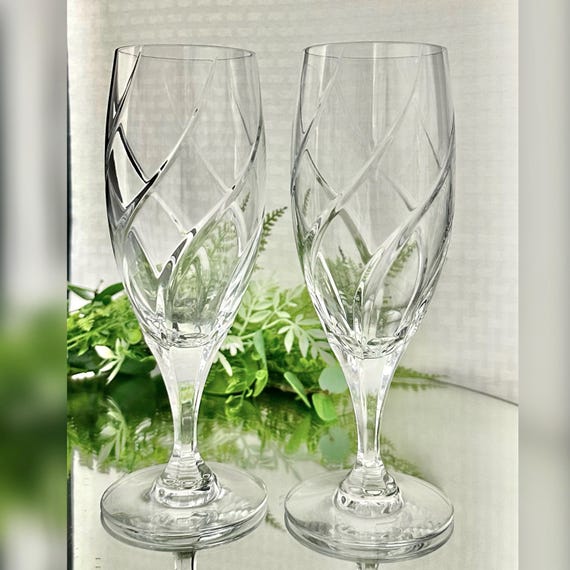 Mikasa Ice Tea Olympus Glasses / Vintage  Mikasa Olympus Ice Tea Glasses / Olympus Ice Tea Glasses / Vintage Olympus Mikasa Ice Tea Glasses