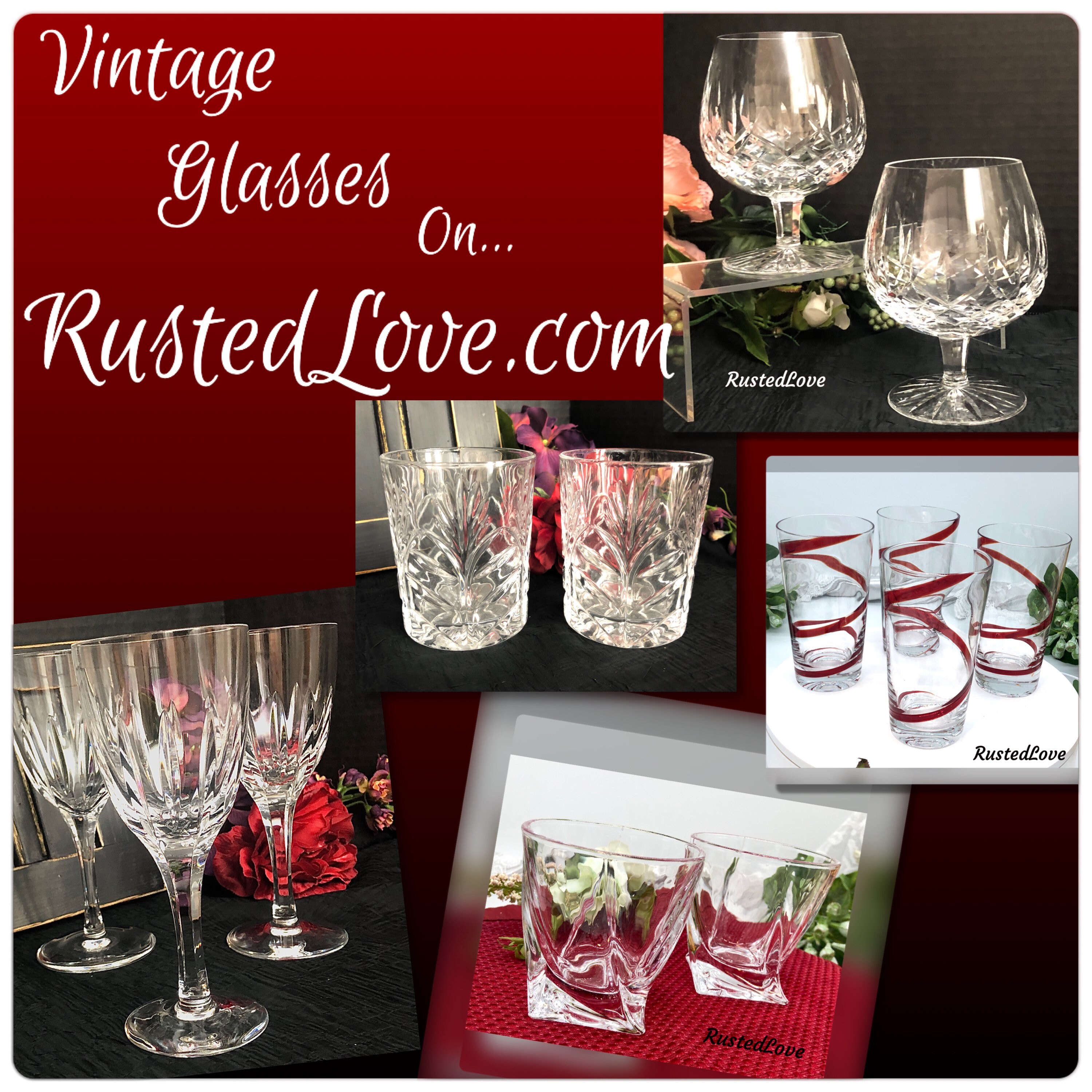 Champagne Glasses, Set of 4 Crystal Champagne Flutes for Champagne, - Ruby  Lane