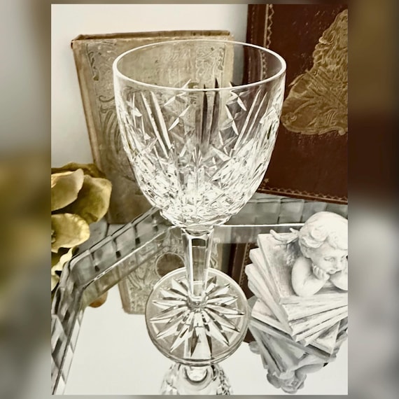 Waterford Glengarriff Claret Wine Glass Vintage Irish Crystal Replacement