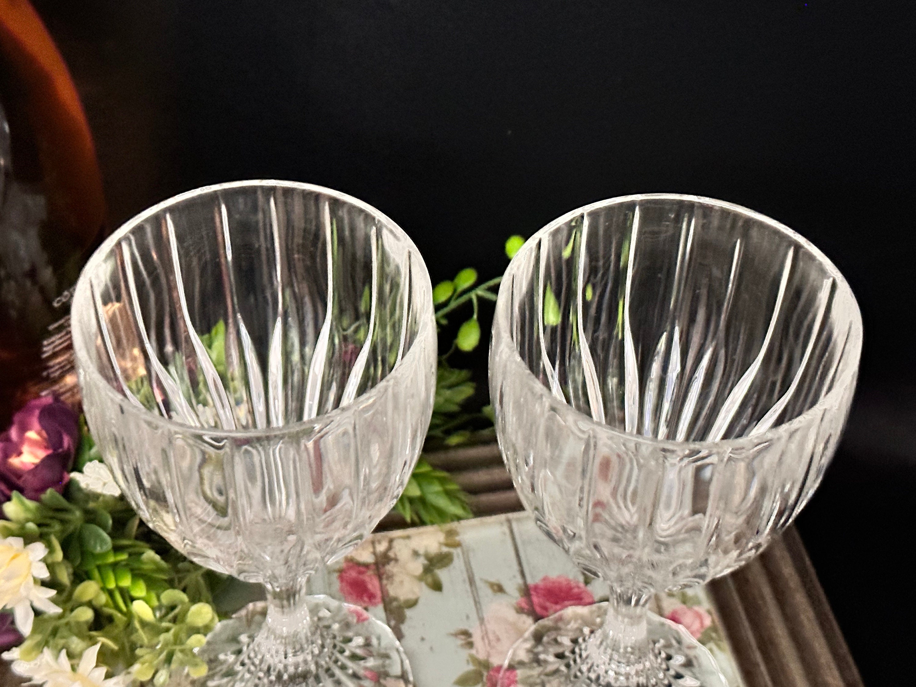 Highball Glasses / Mikasa Park Lane / Mikasa Crystal Glasses / Highball  Glassware / Elegant Glasses / Mikasa Drinkware / Elegant Barware 