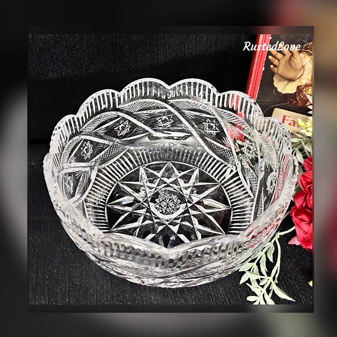 Waterford Crystal Prestige Apprentice Bowl / Waterford Vintage Heavy