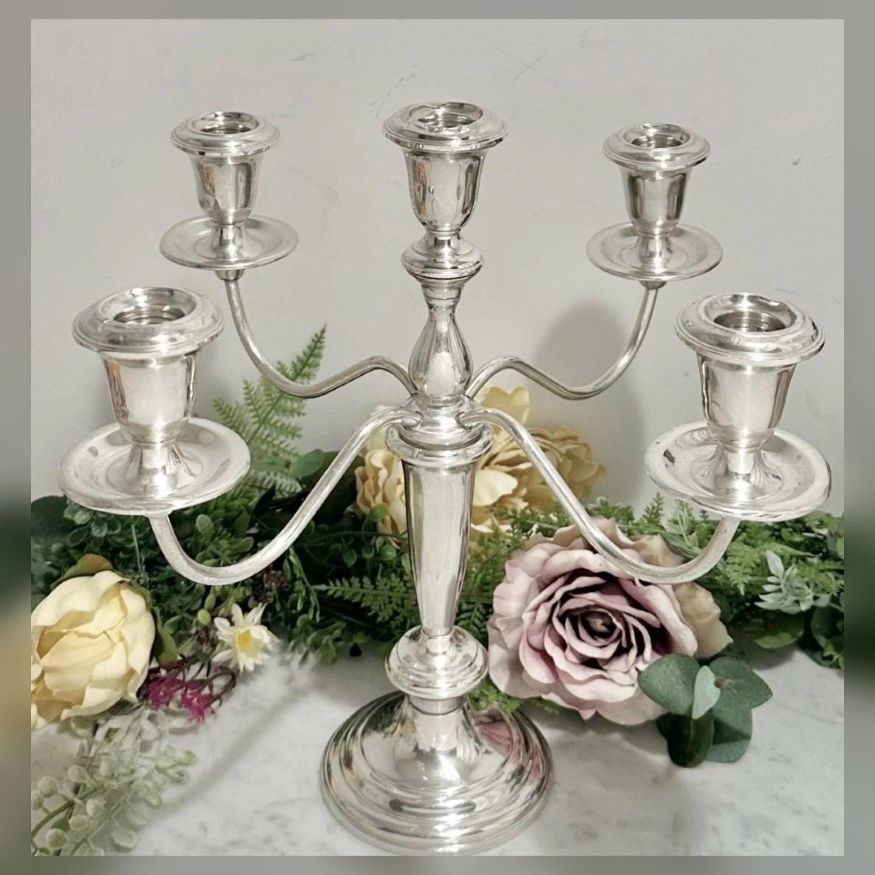 Reed & Barton Candelabra - Etsy