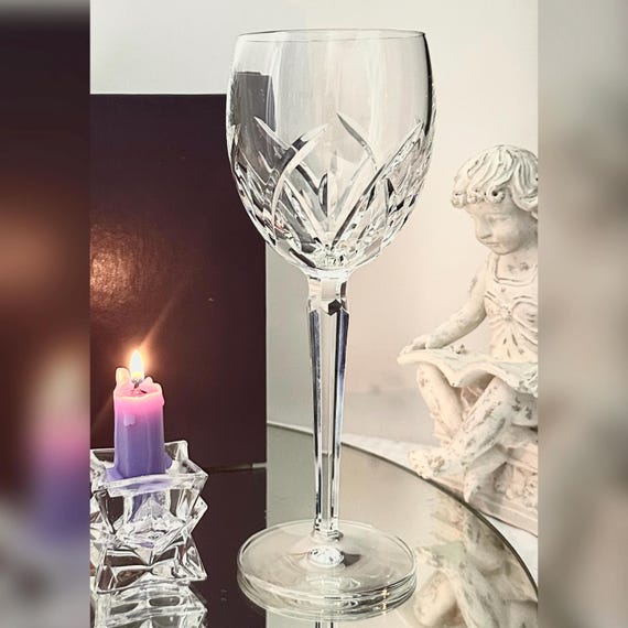 Lucerne Waterford Crystal Water Glass / Vintage Waterford Lucerne Water Goblet / Waterford Lucerne Water Glass / Vintage Waterford Glass