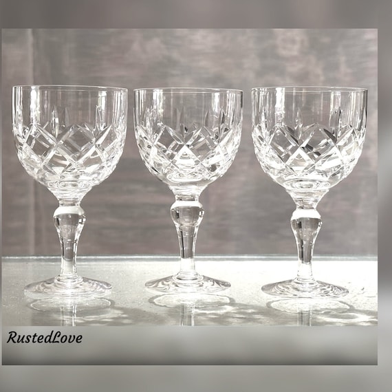 Regent by Stuart Wine Glasses / Regent Wine Glasses / Wine Glasses by Stuart / 6 Oz Wine Glasses / Vintage Regent Wine Glasses by Stuart - 3