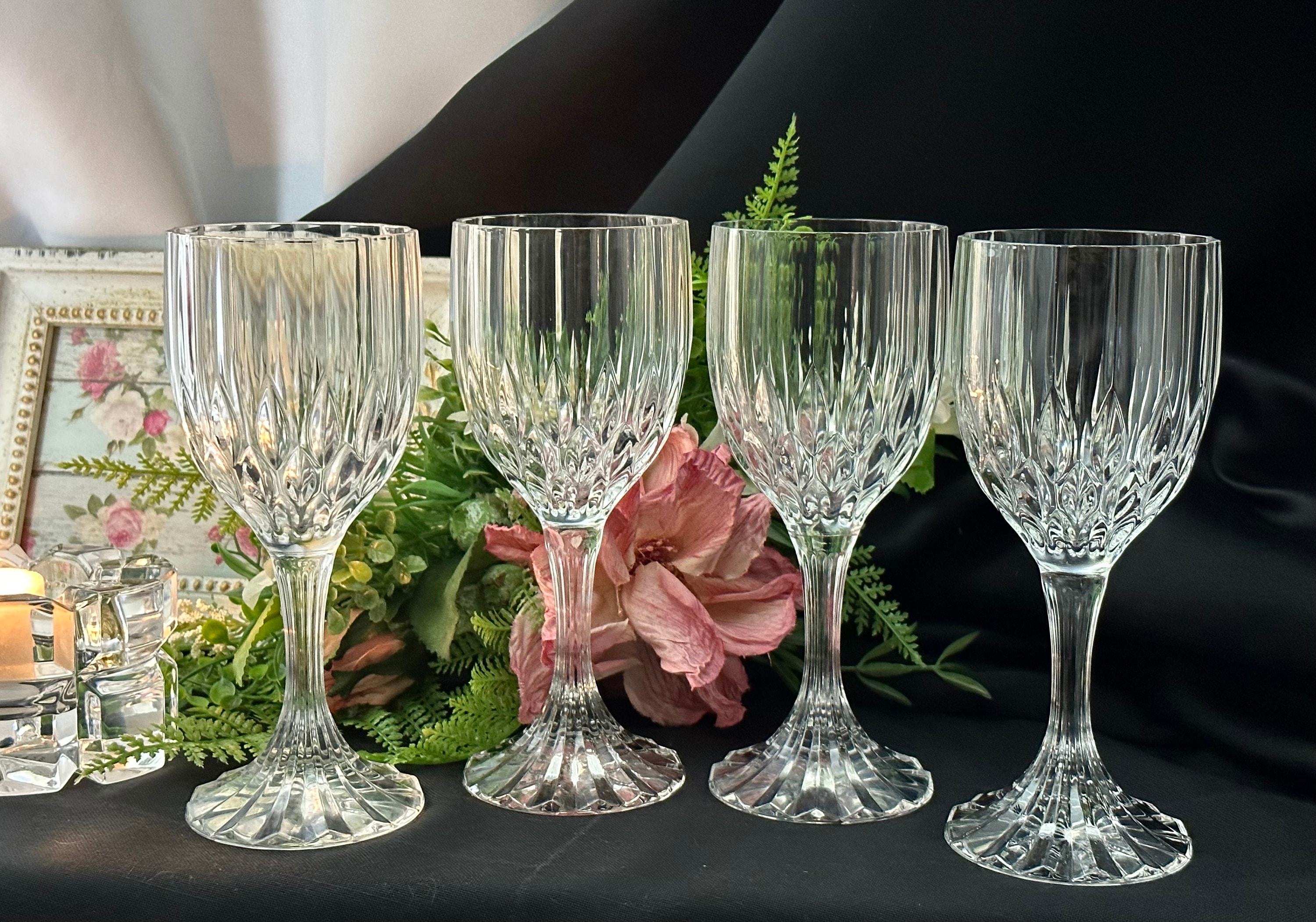 Crystal Equestrian Cocktail Glasses