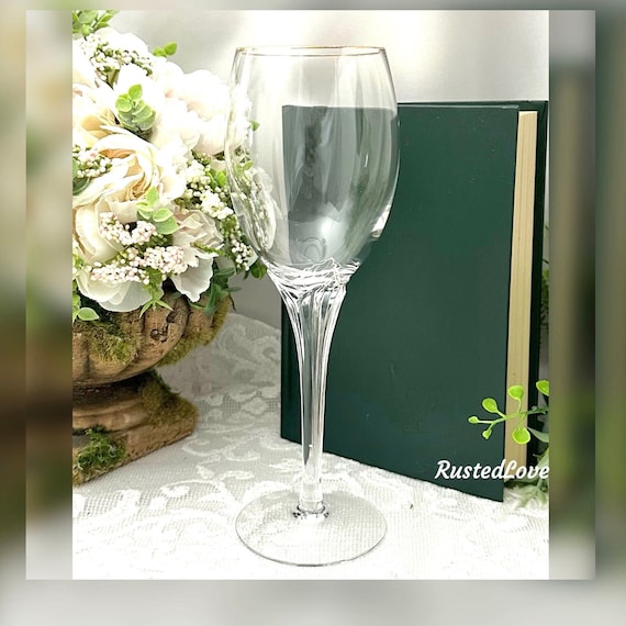 Lenox Erica Water Glass / Erica Gold Trim / Vintage Water Goblet / Erica Lenox Gold Water Goblet / Vintage Lenox Erica Gold Water Glass - 1