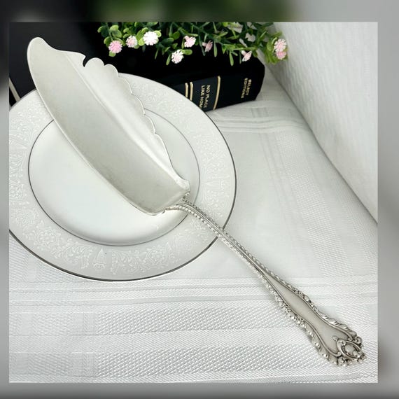 Dominick & Hoff Mazarin Sterling Silver Pie Server Cake Server 11.75" Antique Replacement