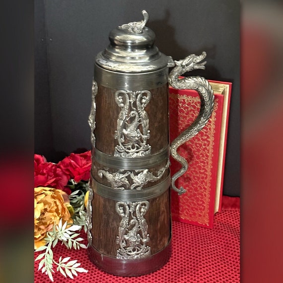 Antique Tankard / St Louis Silver Co. Tankard / Antique Pat 