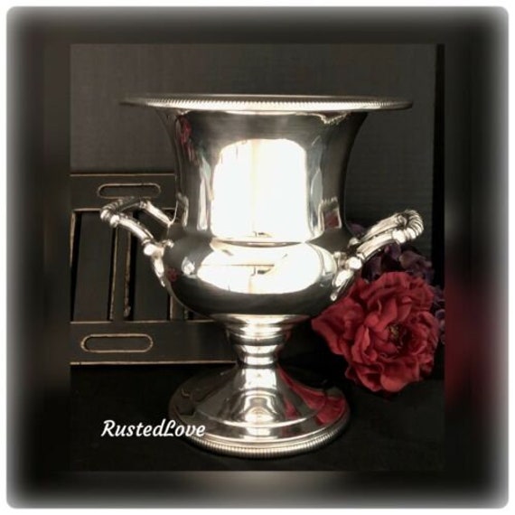 Kitchen & Dining Drink & Barware Poole Silver Plated Champagne Bucket