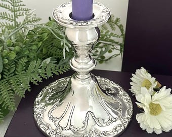 Vintage Gorham Chantilly Sterling Silver Candle Holder Console - Etsy