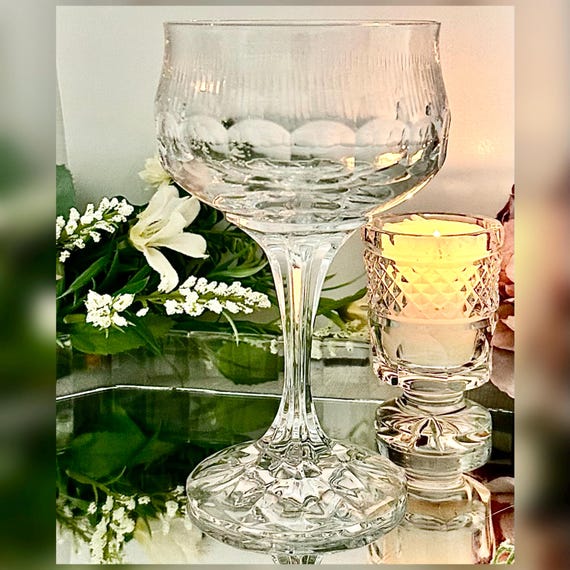 Vintage Franciscan Madrigal Champagne Coupe – Tall Sherbet Glass
