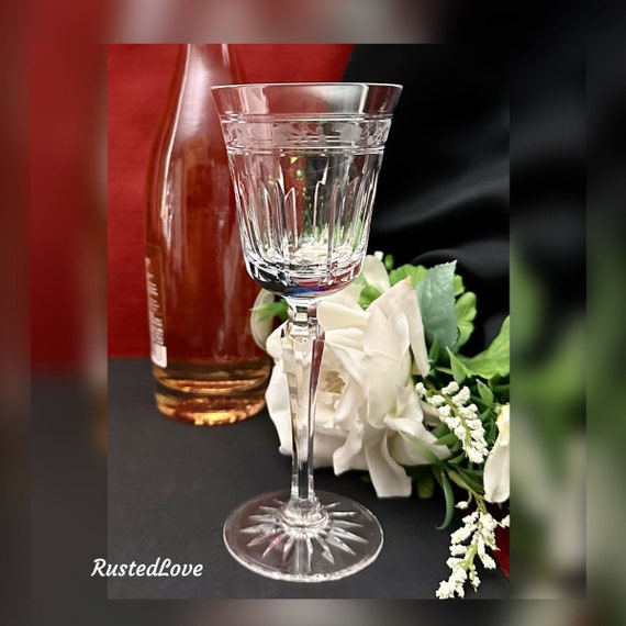 Wedgwood Monarch Wine Glass / Clear Wedgwood Blown Wine Glass / Vintage Wedgwood Wine Glass / Monarch Wedgwood Wine Glass - 1