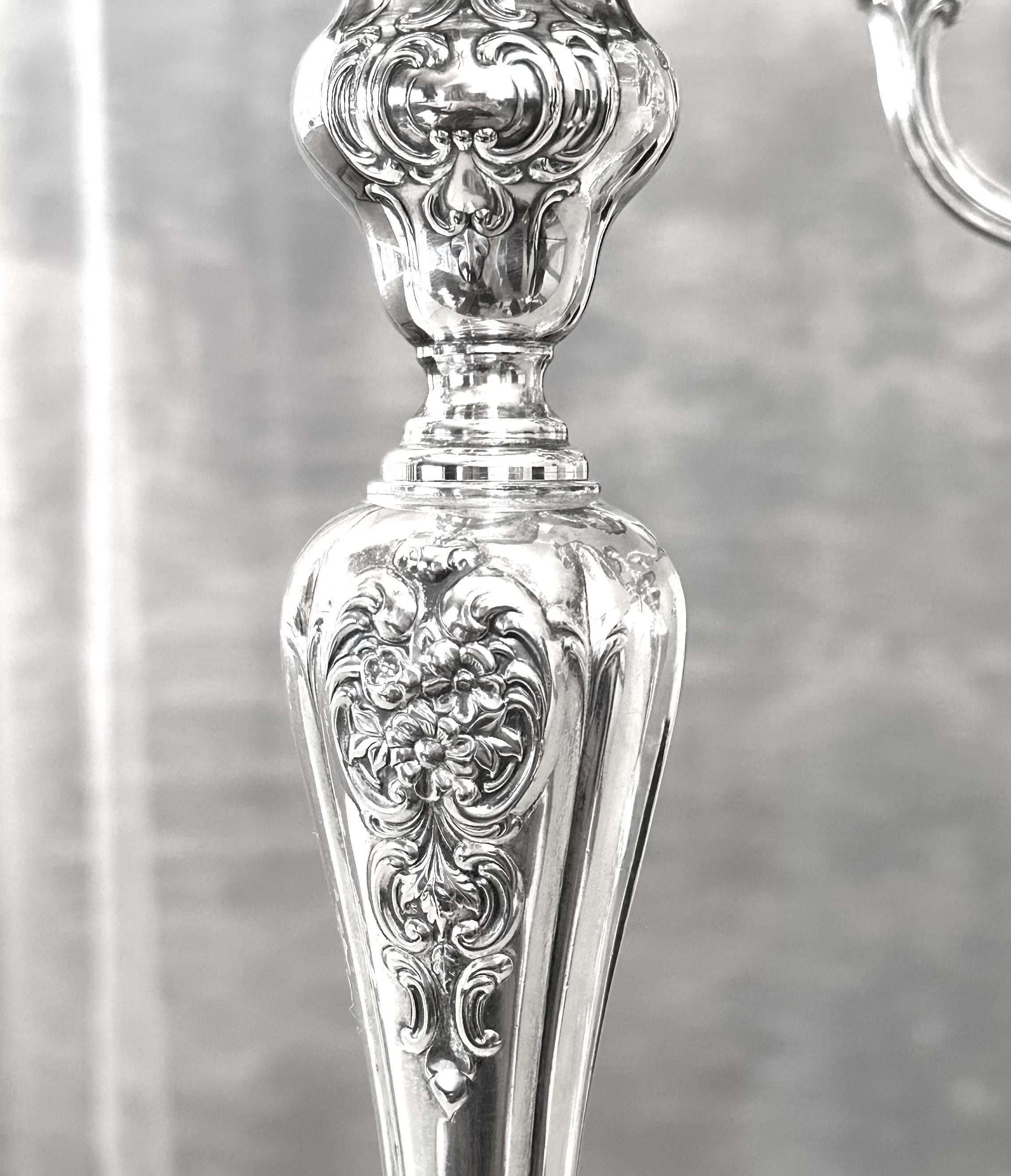 Vintage Gorham Silver Louis XV Sterling Candelabra