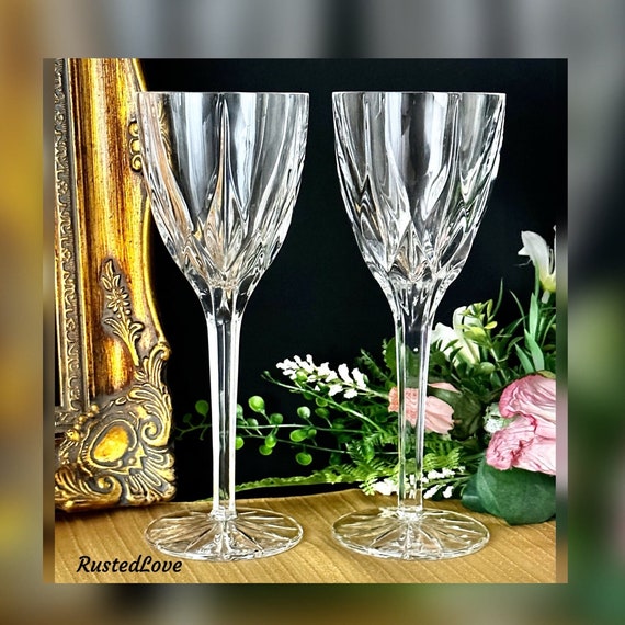 Mikasa Apollo Water Glasses / Apollo Water Goblets / Mikasa Water Glasses /Vintage Mikasa Apollo Glasses / Mikasa Water Glasses - 2 Pc