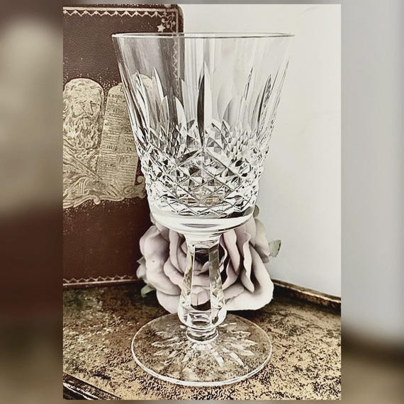 Waterford Kenmare Water Glass Vintage Irish Crystal Replacement
