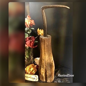 Antique Cast Iron Cobblers Shoe Stand / Cast Iron Shoe Anvil Stand / Shabby Chic Decoration / Cobblers Shoe Stand / Cast Iron Shoe Last