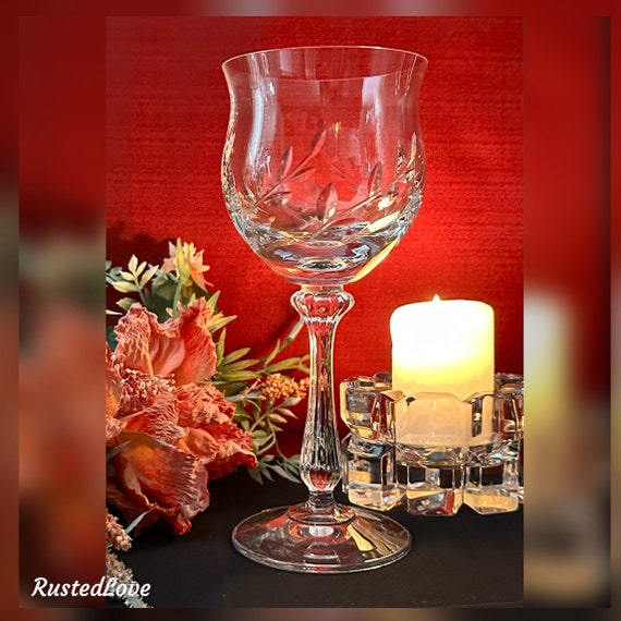 Mikasa Versailles Water Glass / Vintage Mikasa Versailles Water Goblet / Mikasa Versailles Water Goblet / Versailles Mikasa Water Glass - 1