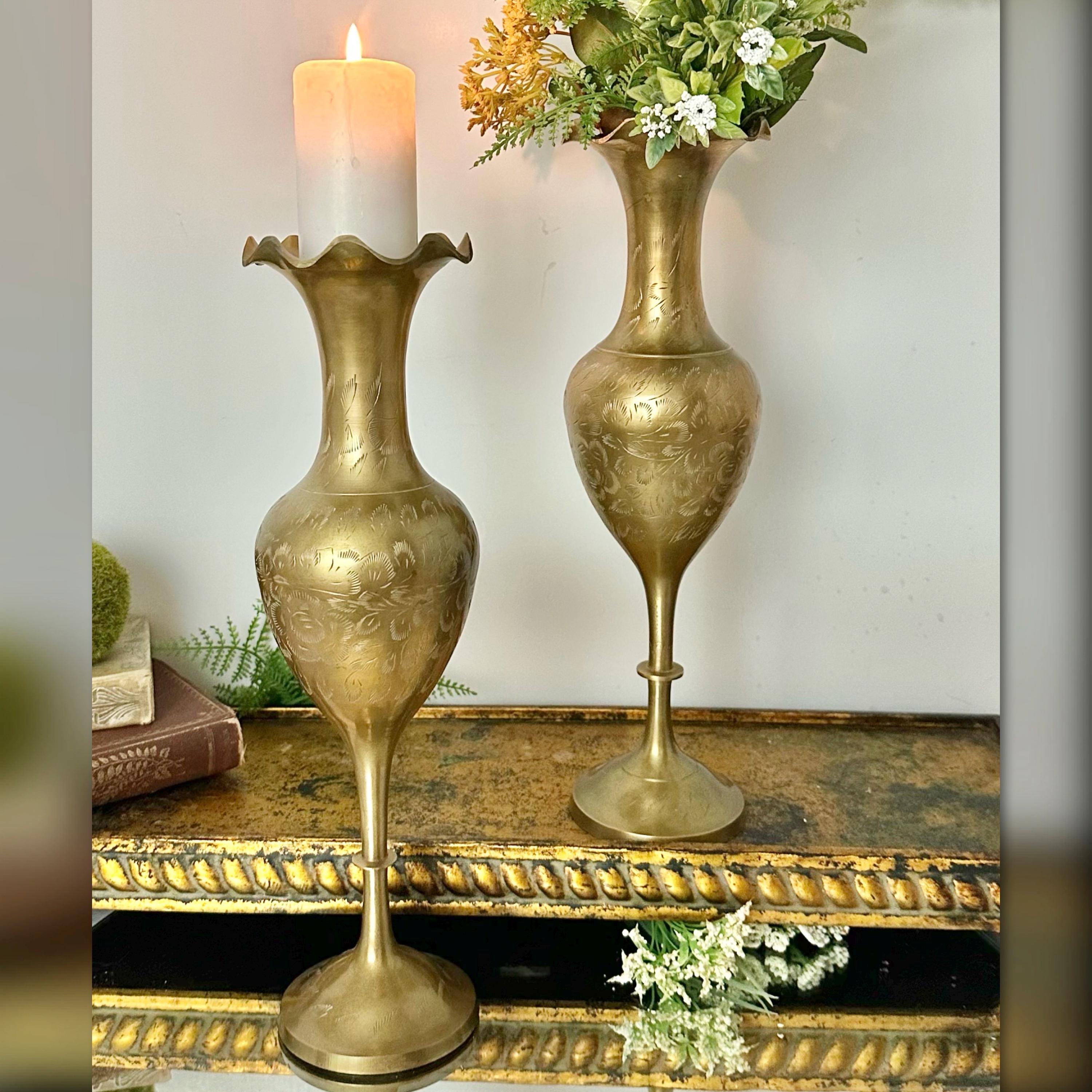 Vintage Floor Vases - Etsy