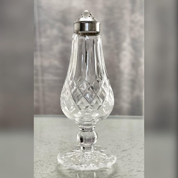 Waterford Crystal Lismore Shaker / Lismore Salt or Pepper Crystal Shaker / Waterford Lismore Crystal Shaker / Salt Shaker / Pepper Shaker