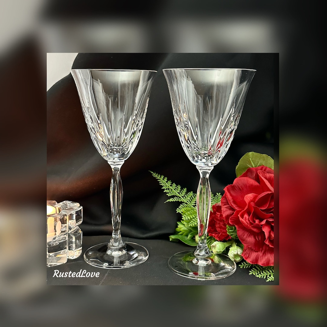 Mikasa Innovation Wine Glasses / Mikasa Wine Glasses / Vintage Etsy