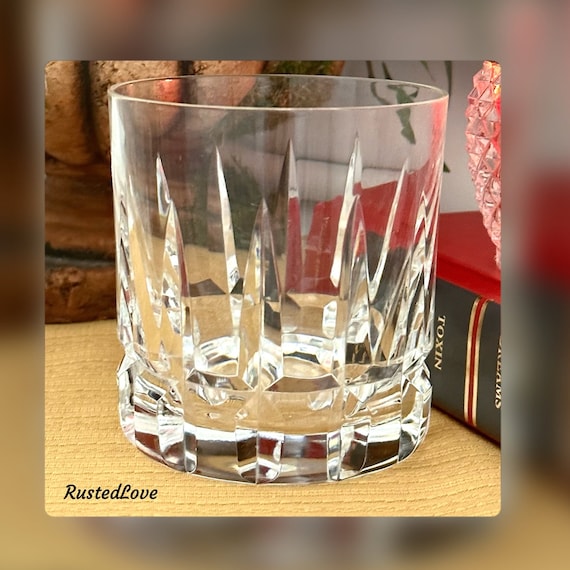 Vintage Atlantis Lisbon Old Fashioned Glass / Atlantis Lisbon Liquor Glass / Lisbon Old Fashioned Glass / Atlantis Lisbon Old Fashioned - 1