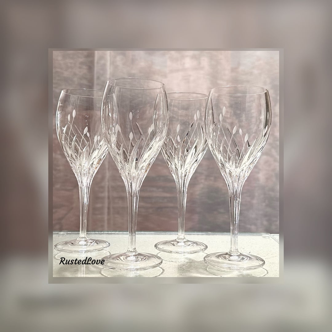 Noritake Moondust Water Glasses / Vintage Noritake Glasses / Etsy