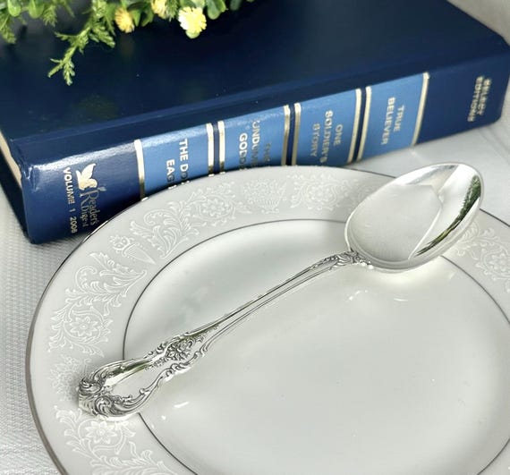 Vintage Towle Old Masters Teaspoon / 6" Sterling Silver Vintage Tea Spoon / Sterling Silver Towle Old Masters Tea Spoon / Sterling Spoon