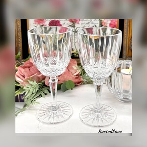 Mikasa Old Dublin Wine Glasses / Vintage Mikasa Wine Glasses / Old Dublin Mikasa Wine Glasses / Mikasa Old Dublin Vintage Glassware - 2