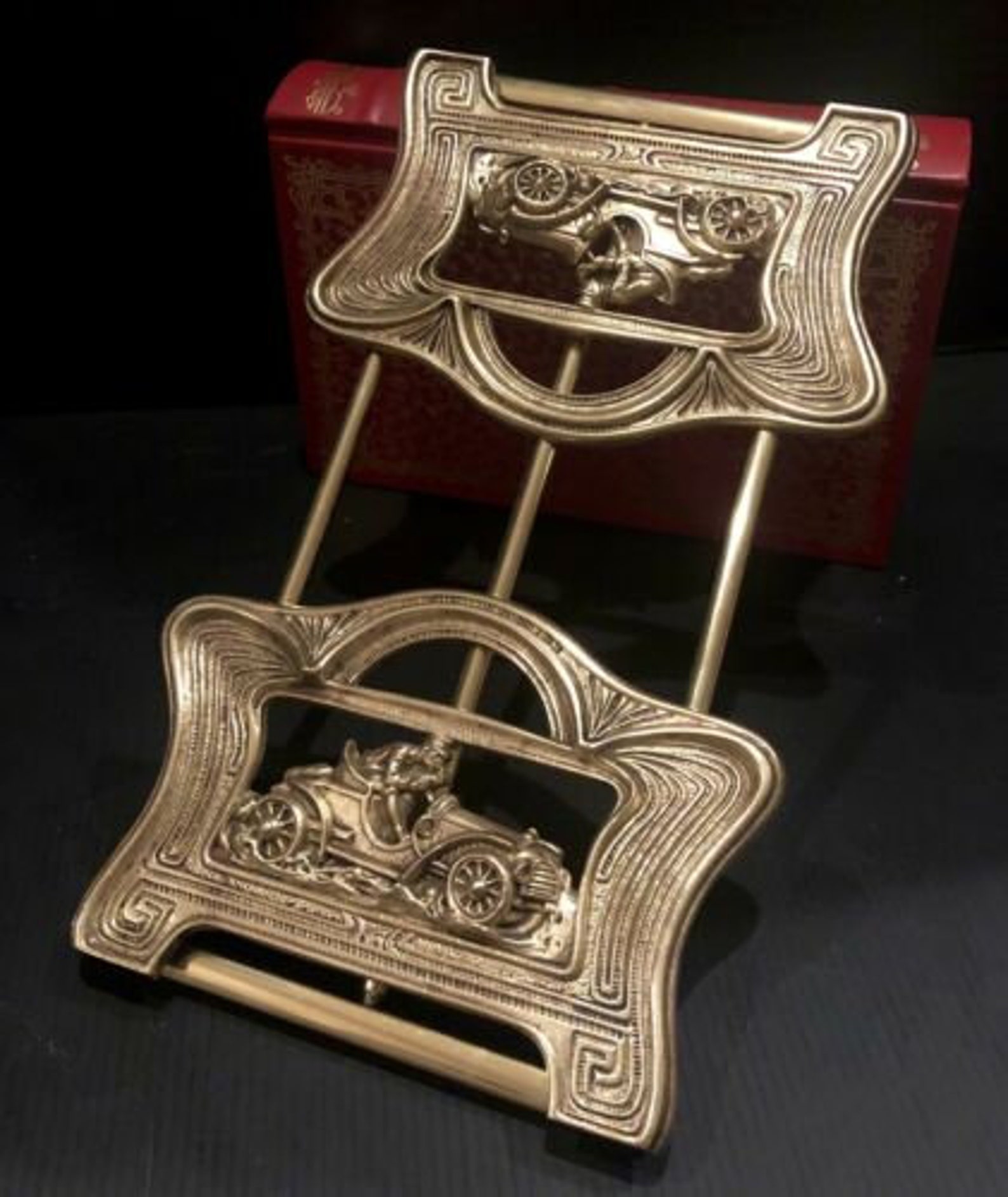 Vintage Judd Expandable Book Rack / Bookends / Solid Brass Etsy