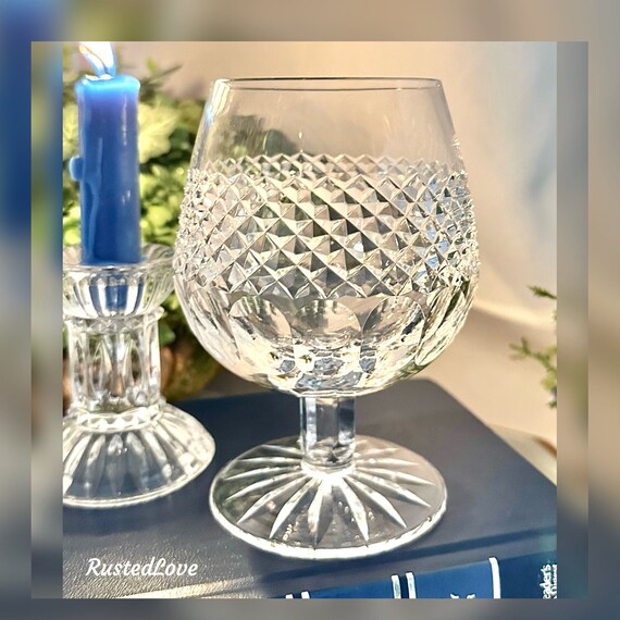 Waterford Cara Brandy Glass / Vintage Cara Brandy Glass / Waterford Crystal Cara Brandy Glass / Waterford Glass Cara Brandy Glass - 1