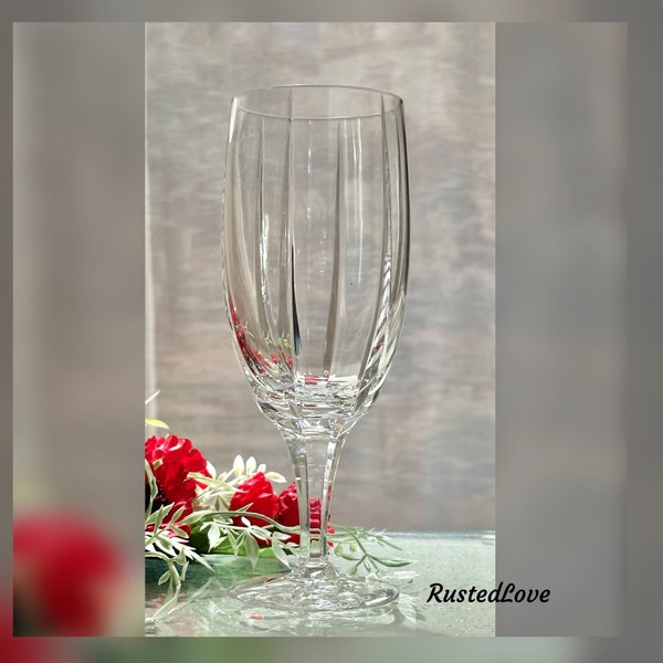 Clear Glass Ice Tea Glasses Etsy