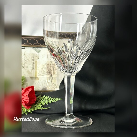 Rubato Royal Leerdam Water Glass / Royal Leerdam Netherlands Water Glass / Hand Crafted Rubato Water Glass / Rubato Royal Leerdam Glass - 1