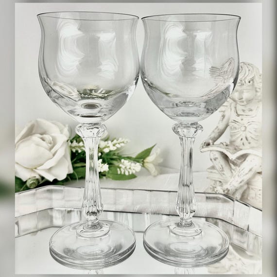 Mikasa Ardmore Water Goblet Pair Replacement Water Goblets Drinkware 2 Pc