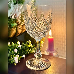 Baccarat - Capri Clear White Wine Glass - Etsy