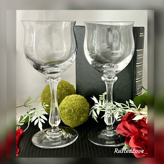 Mikasa Ardmore Water Glasses / Vintage Mikasa Ardmore / Ardmore Water Glasses / Mikasa Vintage Ardmore Water Goblets - 2