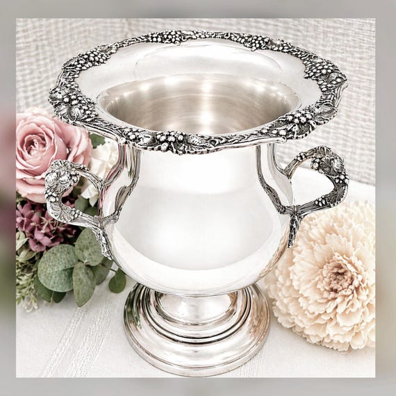 Sheridan Silver Plate Champagne Bucket Silverplated Wine Cooler