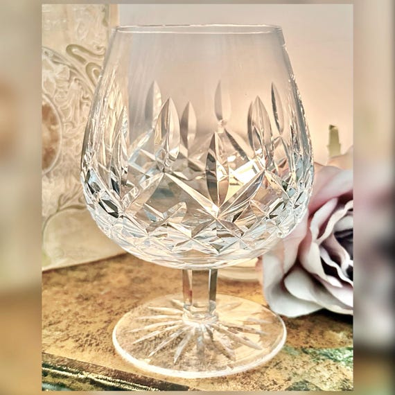 Waterford Lismore Brandy Glass 12 Oz Irish Crystal Cognac Snifter