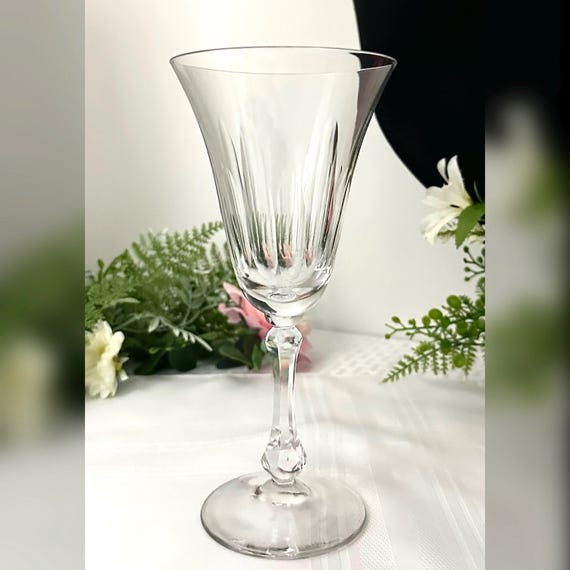 Bryce Water Glass / BRY3 Vintage USA Blown Glass by Bryce / Water Goblet by Bryce / Vintage Blown Glass by Bryce / Replacement Bryce Glass
