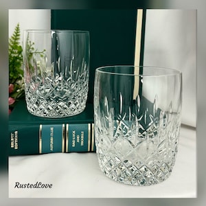 Double Old Fashioned Cocktail Glasses - Keys Collection