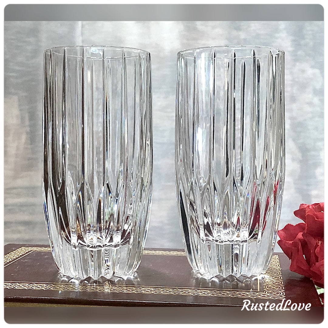 Highball Glasses / Mikasa Park Lane / Mikasa Crystal Glasses / Highball Glassware / Elegant