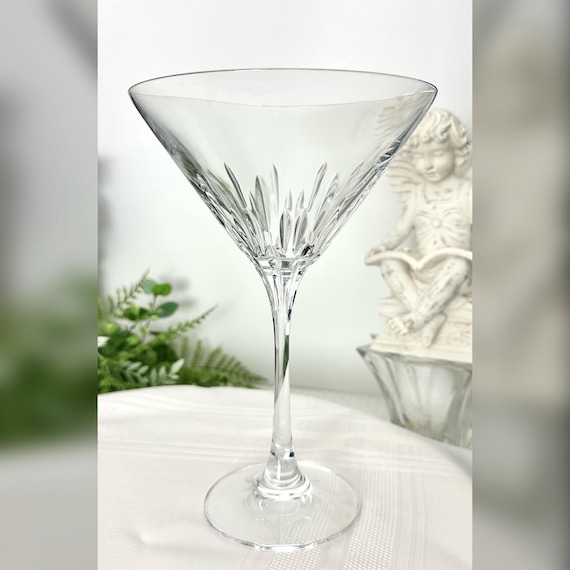Chelsea Martini Glass Godinger Shannon Crystal / Chelsea Shannon Vintage Martini Glass / Shannon Chelsea Martini Glass / Vintage Martini
