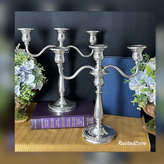 Sterling Silver Candelabra Sterling Silver Candelabra
