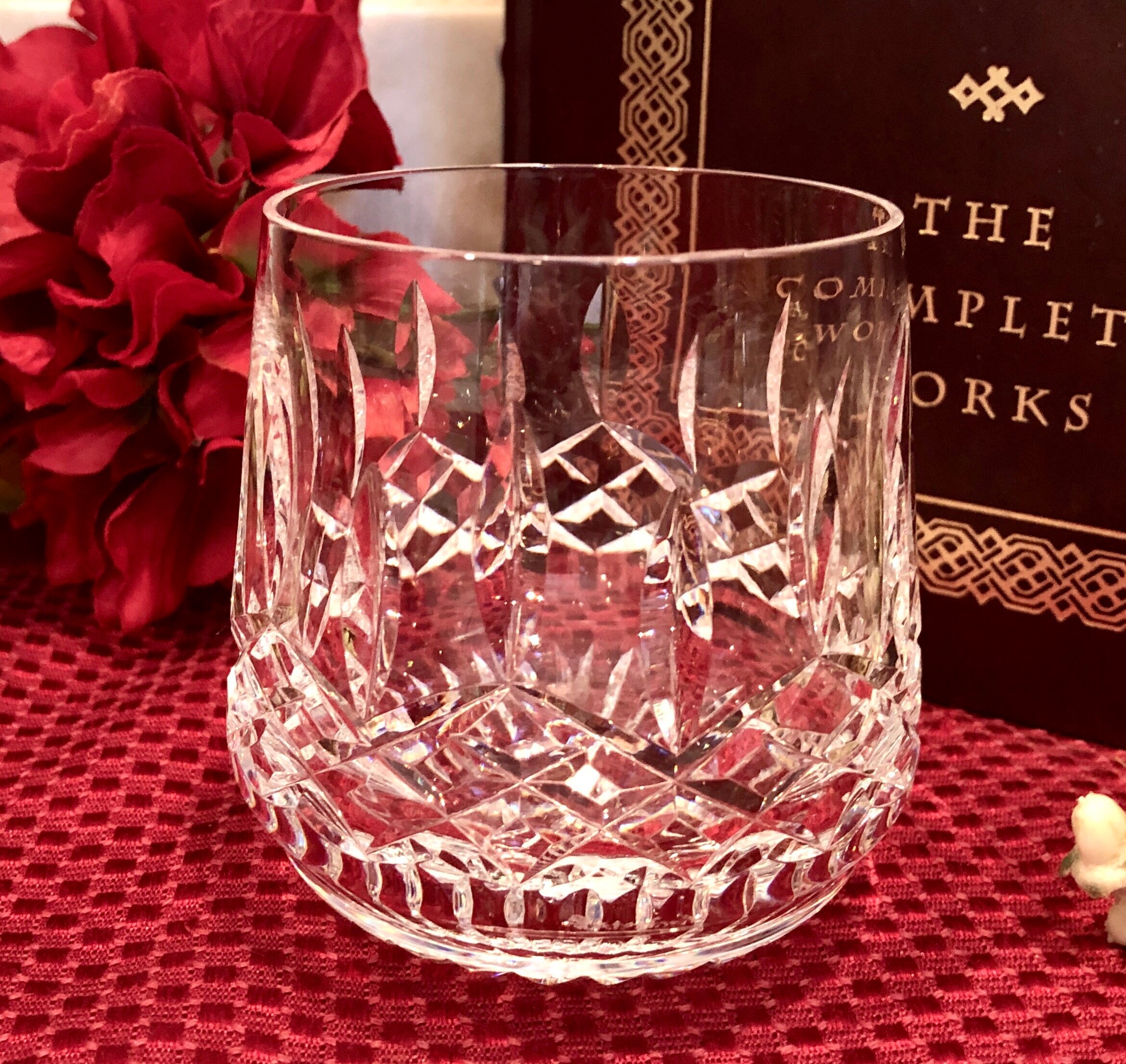 Waterford Crystal / Vintage Lismore Roly Poly / Old Fashioned Glass
