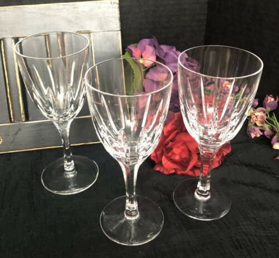 Baccarat Vintage Crystal wine glasses (12) | Boston Consignment
