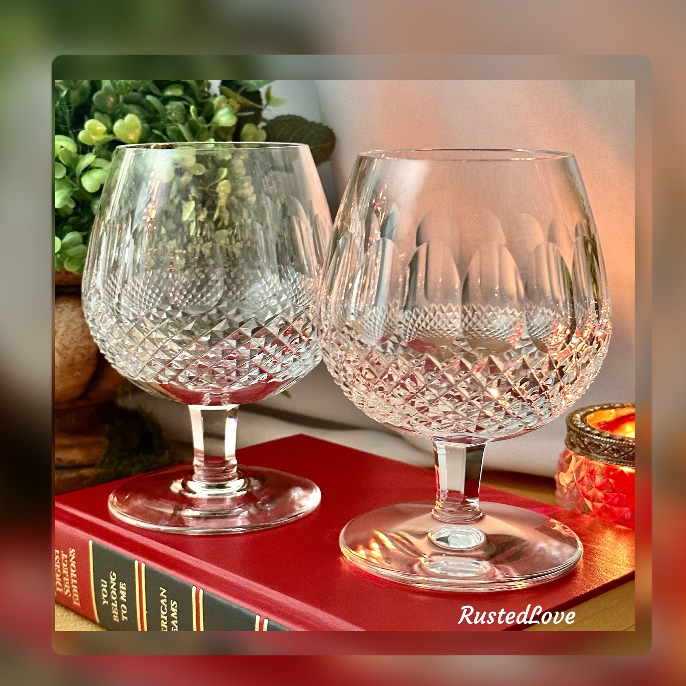 Sold at Auction: Eight WATERFORD CRYSTAL Lismore Brandy Snifters