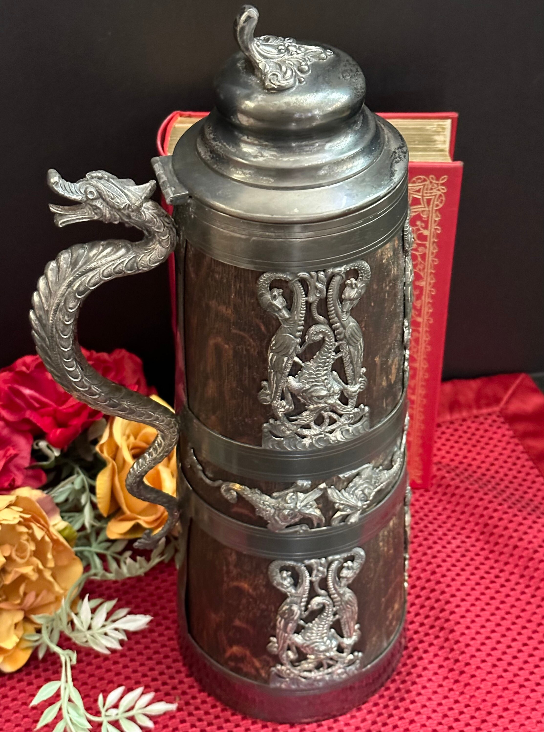 Antique Tankard / St Louis Silver Co. Tankard / Antique Pat -  Denmark